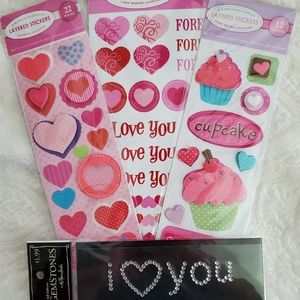 Love Scrapbooking Stickers